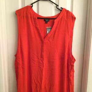 Torrid Harper sleeveless blouse